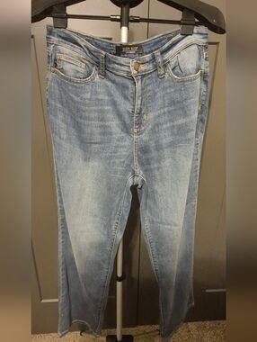 Judy Blue Women's Light Blue Straight Leg Jeans